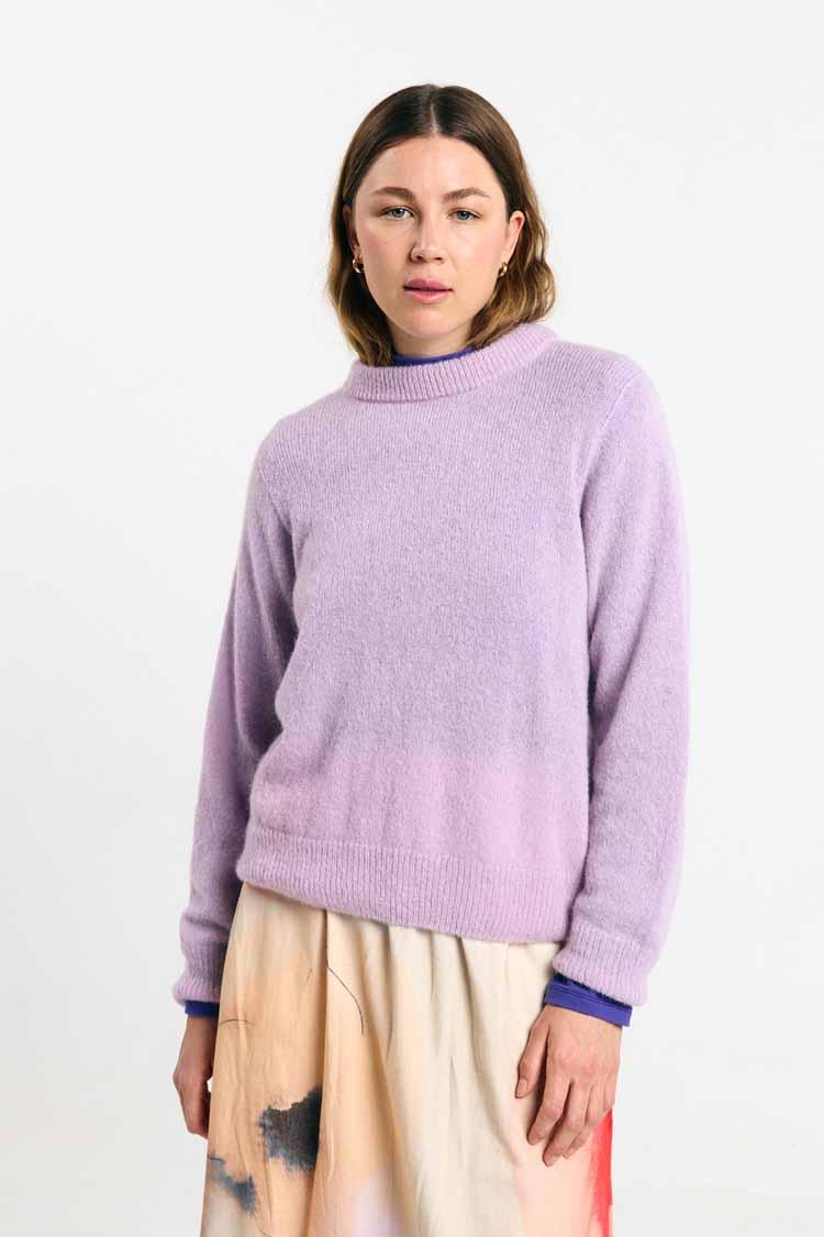 Suite13Lab Babol Jumper Lilac Damen Sweater Strickpullover flieder